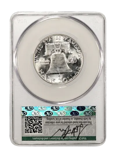 1950 50c CAC PR66 WitterBrick Silver Label