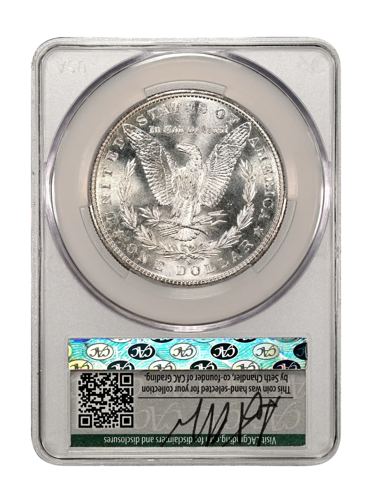 1881-S $1 CACG MS 67 WitterBrick